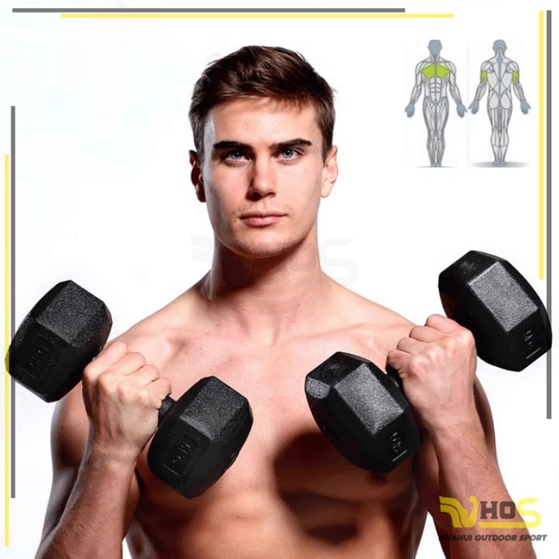 สูงทนทานสุดและสวยงาม Dumbbells ดําเบล ดัมเบลออกกำลังกาย ใช้งานได้ยาวนานยิ่งขึ้น - รูปที่ 7