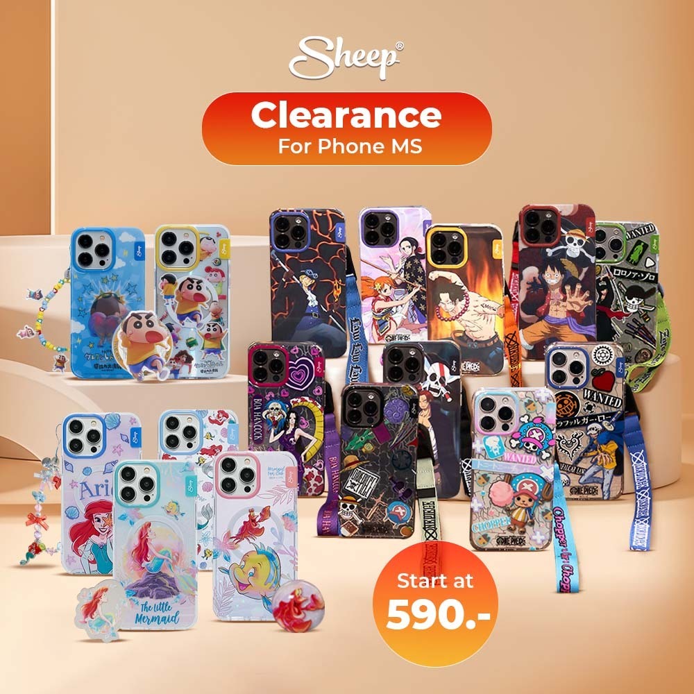 [สินค้าClearance For iPhone MS ] เคสสำหรับไอโฟน มีMagnet รวมลายคอลเลคชั่น ลิขสิทธิ์แท้ ของแถมStrap/Griptok เคสกันกระแทก