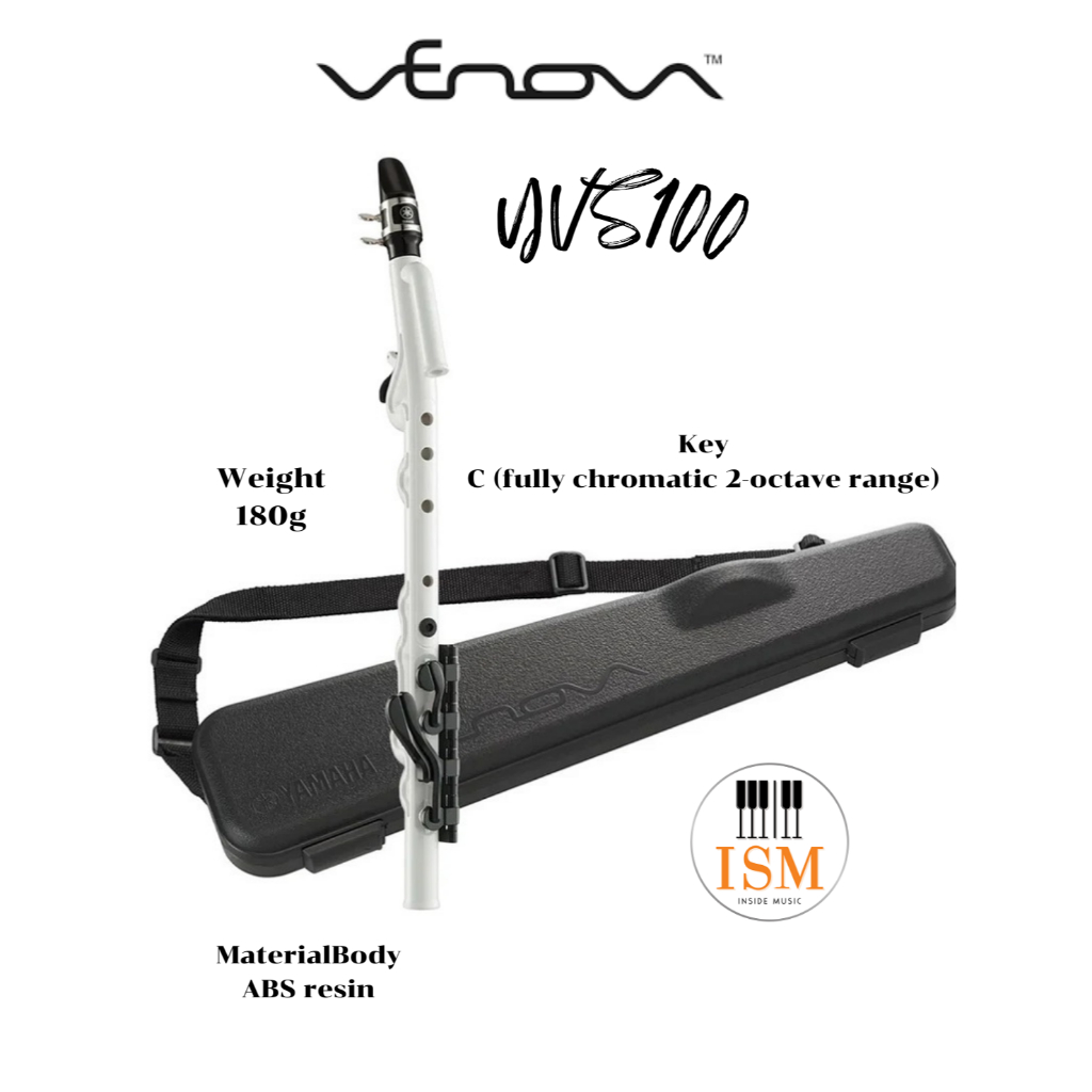 Yamaha Venova YVS100 แซกโซโฟนพลาสติก Plastic Soprano Saxophone