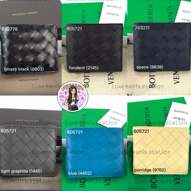 👜: New!! Bottega Veneta 8 Cards Men Wallet‼️ก่อนกดสั่งรบกวนทักมาเช็คสต๊อคก่อนนะคะ‼️