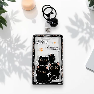 [พร้อมส่ง✅] ที่ใส่บัตร+ห่วงคล้อง (ตามภาพ) สำหรับคีย์การ์ด บัตรโดยสาร บัตรนักเรียน ฯลฯ Biangels🌟