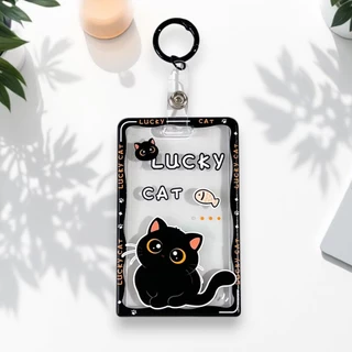 [พร้อมส่ง✅] ที่ใส่บัตร+ห่วงคล้อง (ตามภาพ) สำหรับคีย์การ์ด บัตรโดยสาร บัตรนักเรียน ฯลฯ Biangels🌟