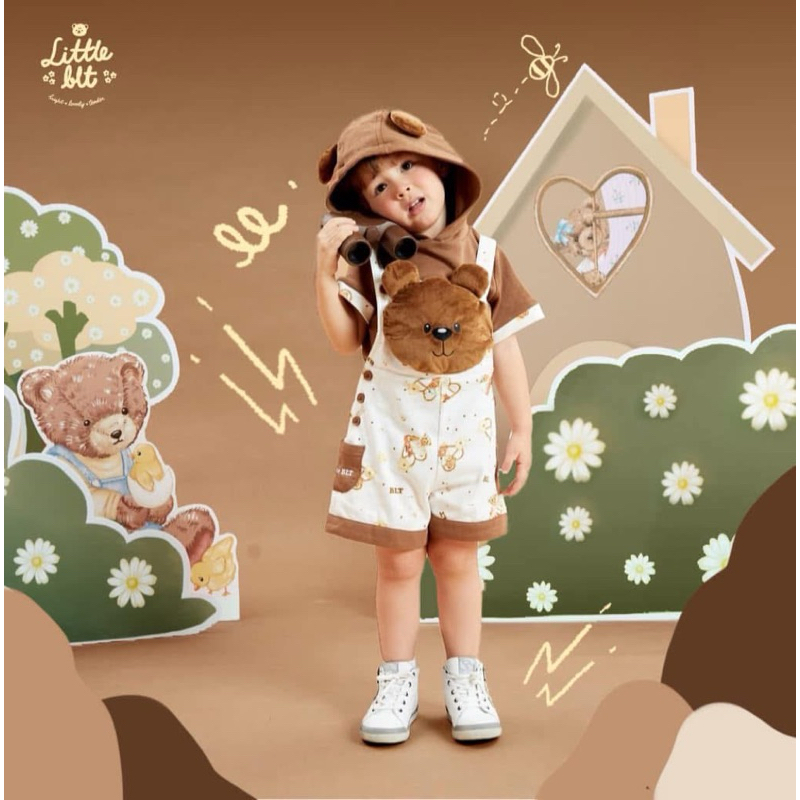 ชุดเด็กแบรนด์ Little BLT size 2T  (Used)