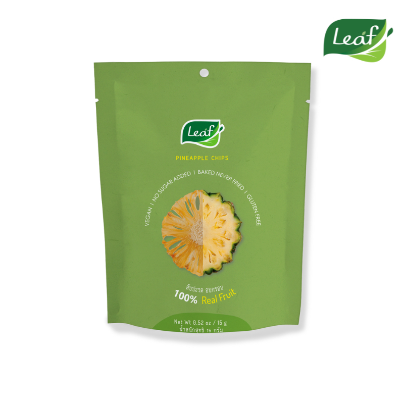 สับปะรดอบกรอบ 15 กรัม (Pineapple Chips 15g)
