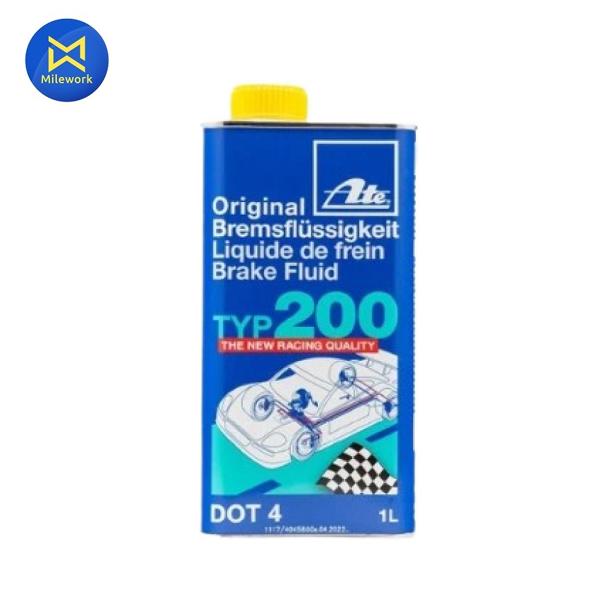 น้ำมันเบรค--ATE-DOT4 TYP200 RACING(1L)- (TYP 200)
