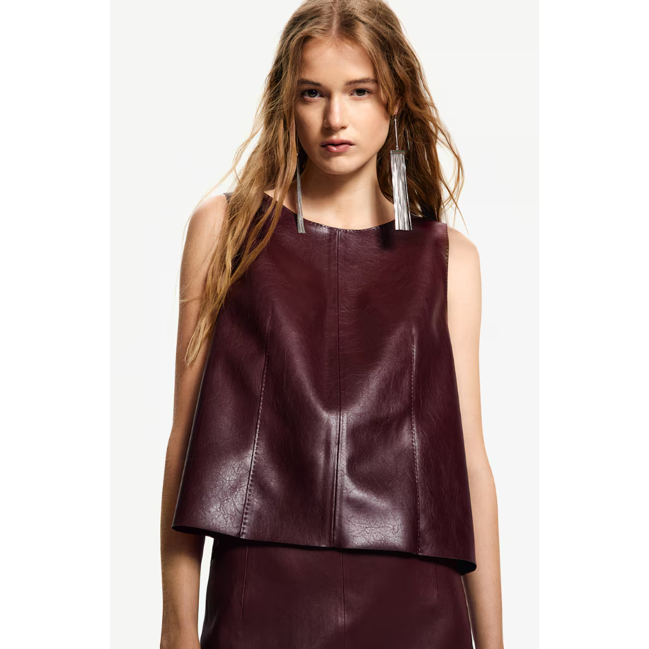 H&M(เอชแอนด์เอ็ม) เสื้อเวสต์เคลือบ ผู้หญิง 1253875_1