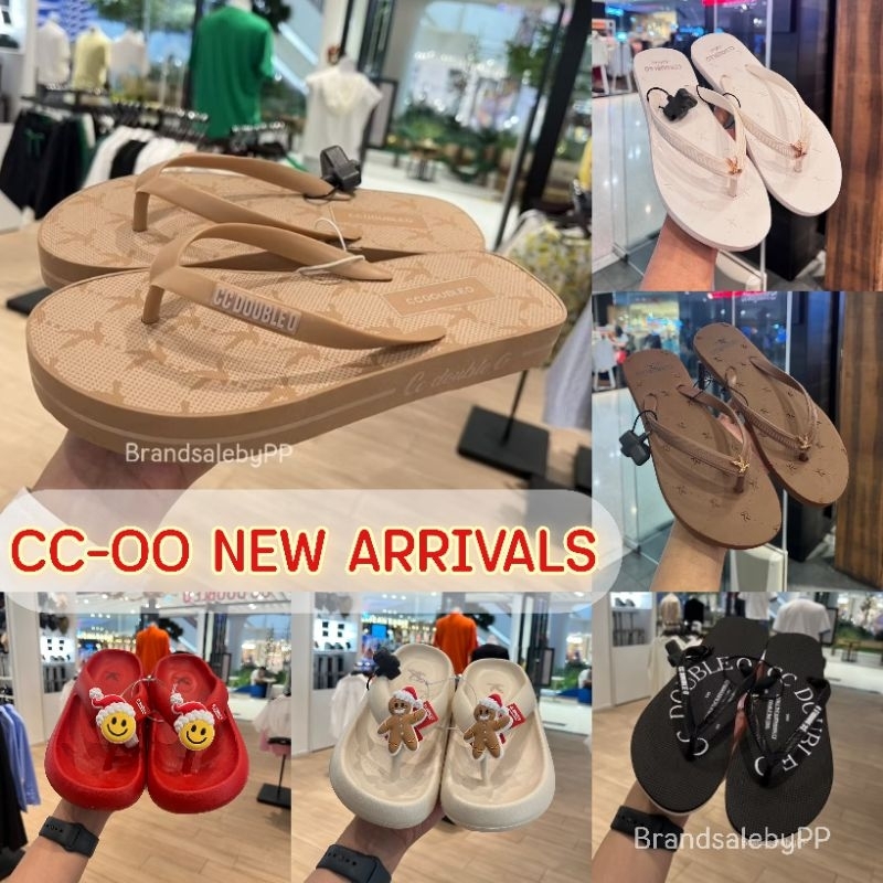cc-ooแท้100% รองเท้าแตะหนีบ ไซส์ 36-40 อ่านรายละเอียดก่อนสั่ง