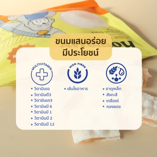 6 ซองสุดคุ้ม ขนมสุนัขเพื่อสุขภาพมีวิตามินรวม ขนมหมาแซนวิสปลาแซลมอน ปลาเนื้อขาว ทานได้ทั้งพันธุ์ใหญ่และพันธุ์เล็ก โฮวาโดะ