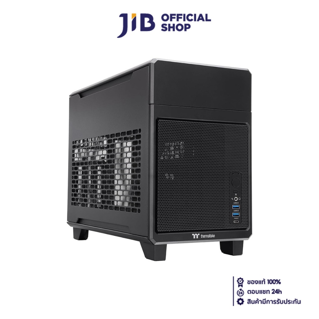 CASE (เคส) THERMALTAKE TR100 (BLACK) (MINI-ITX)