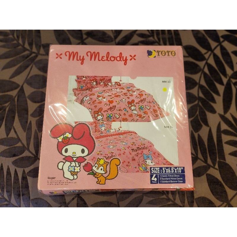ชุดผ้าปูที่นอน Toto My Melody