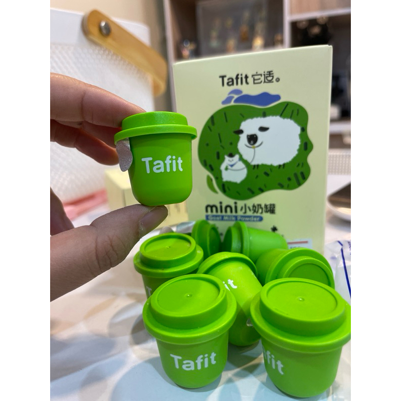 tafit นมแพะถ้วยแบ่งขาย โปรตีน บำรุงลำไส้