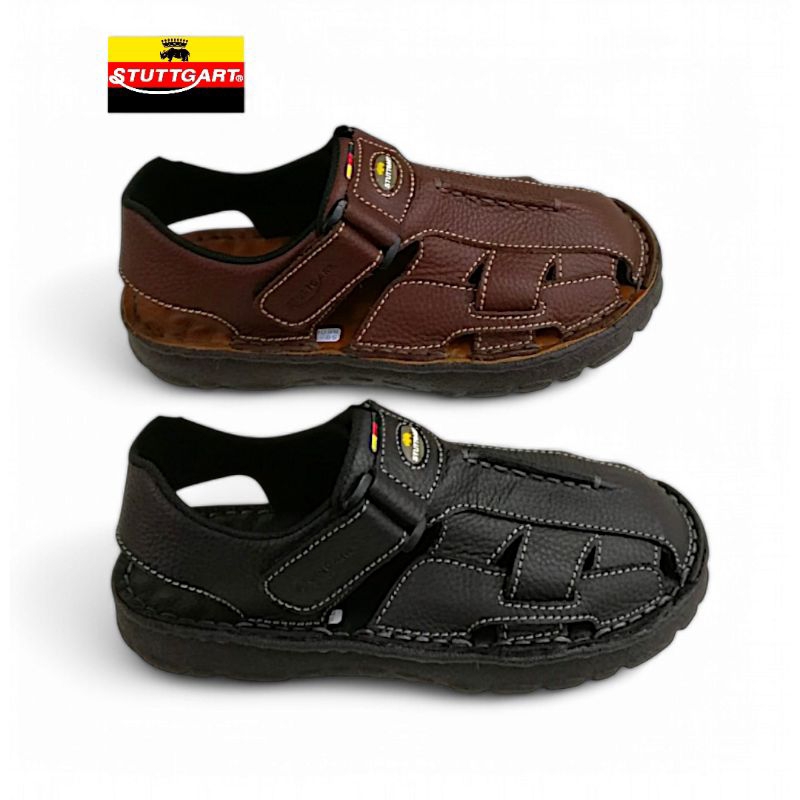 💥จัดโปร💥STUTTGART SG-330 รองเท้าหนังแท้รัดส้นชาย  Size 40-44