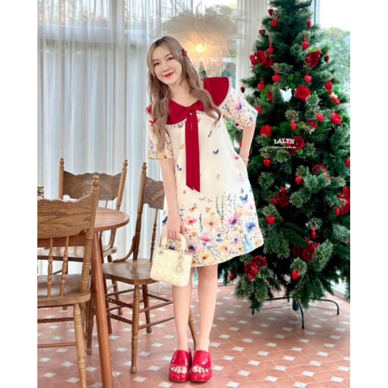 #พร้อมส่ง​ ฮาโมนี่ เดรส (D46)​