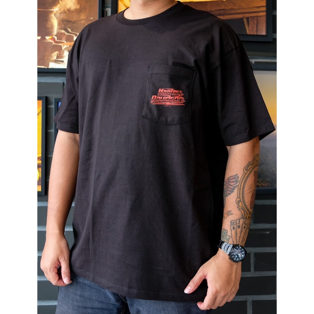 ❗️SALE ❗️เสื้อยืดลิขสิทธิ์แท้ HARLEY-DAVIDSON OF UBON RATCHATHANI - SLANT