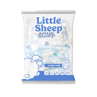 Little Sheep Ultra Thin (M-XXXL) ขนาด 1 ชิ้น กางเกงผ้าอ้อมเด็ก บาง 0.2 cm แห้งยาวนาน 12 ชม.