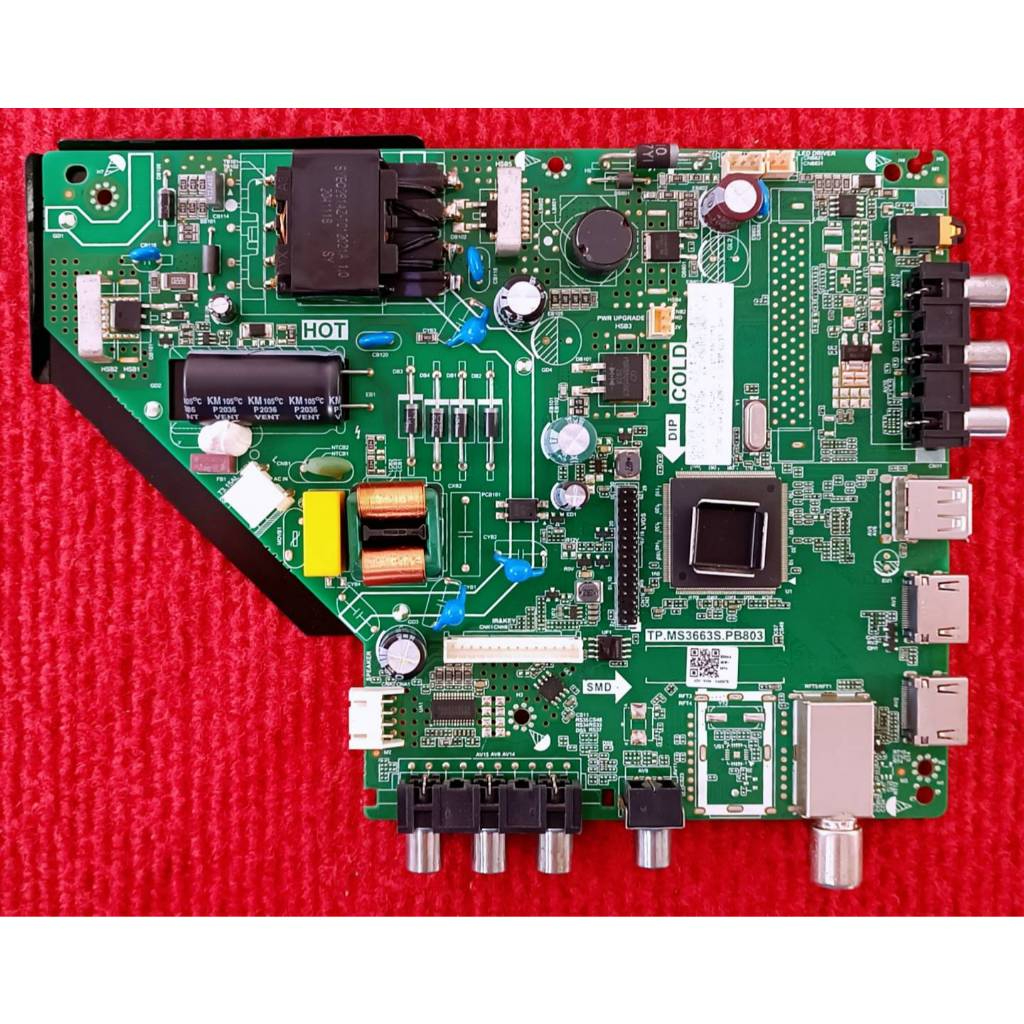 เมนบอร์ดทีวี  Aconatic 32HD513AN พาสบอร์ด TP.MS3663S.PB803