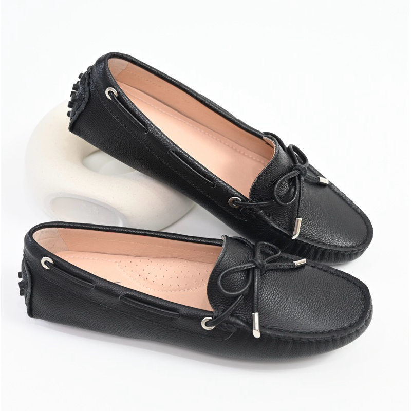 Soulmate Shoes รองเท้าหนังแท้ Mellow Mate in Black