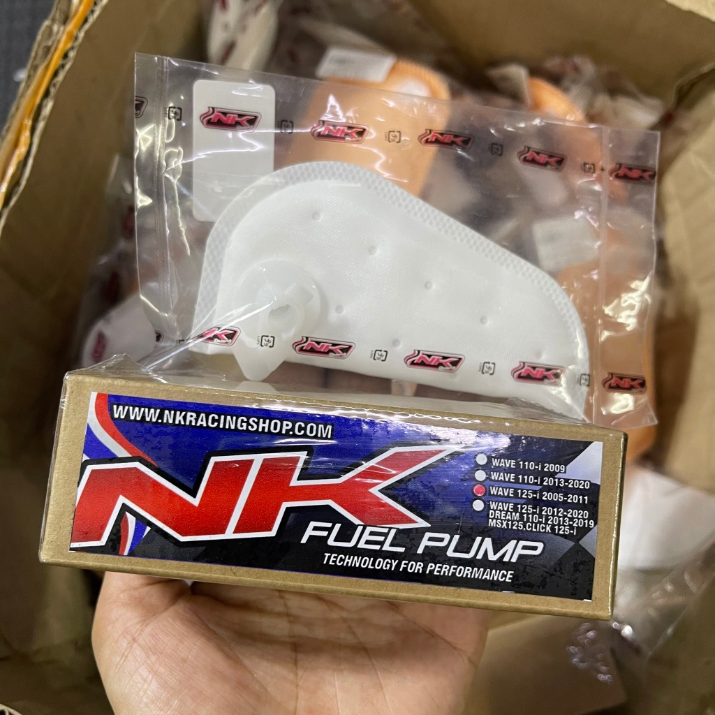 มอเตอร์ปั๊มติกNK(เอ็นเค) 5.5 75LPH W125บังลม-W125ปลาวาฬ-MSX-W110i พร้อมไส้กรอง