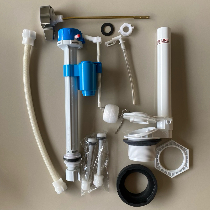 TOP STORE อุปกรณ์ถังพักน้ำ กดข้าง 1593040-SP-CP กะรัต KARAT มาตรฐาน ใช้ได้ทุกยี่ห้อ อุปกรณ์หม้อน้ำชักโครก - รูปที่ 4