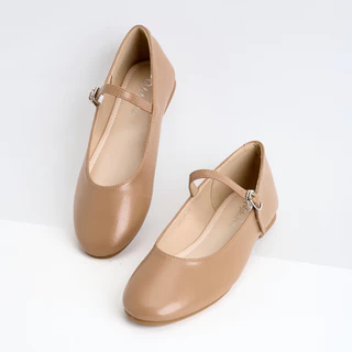 **สั่งซื้อบวกเพิ่ม 1 ไซซ์** 𝗣𝗔𝗟𝗘𝗧𝗧𝗘 𝗣𝗔𝗜𝗥𝗦 | 𝟯𝟭𝟴-𝟮𝟰 𝗠𝗝 รองเท้าแมรี่เจน หนังนิ่ม เกาหลี มินิมอล