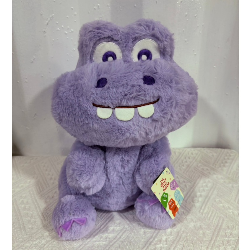 (ลดราคารพิเศษ)Moshi Moshi ตุ๊กตา 003 JA-Tora สีม่วง ขนาด 30 ซม. The Jolly Alligator