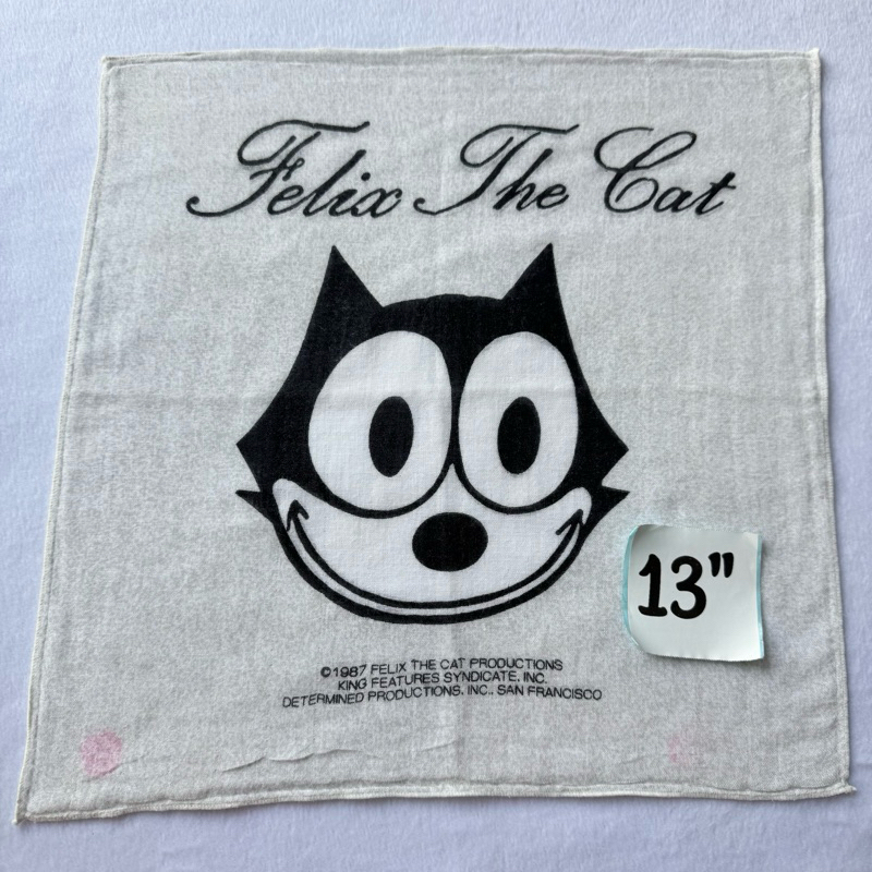 Felix the cat ผ้าเช็ดหน้า ฟิลิกส์เดอะแคท