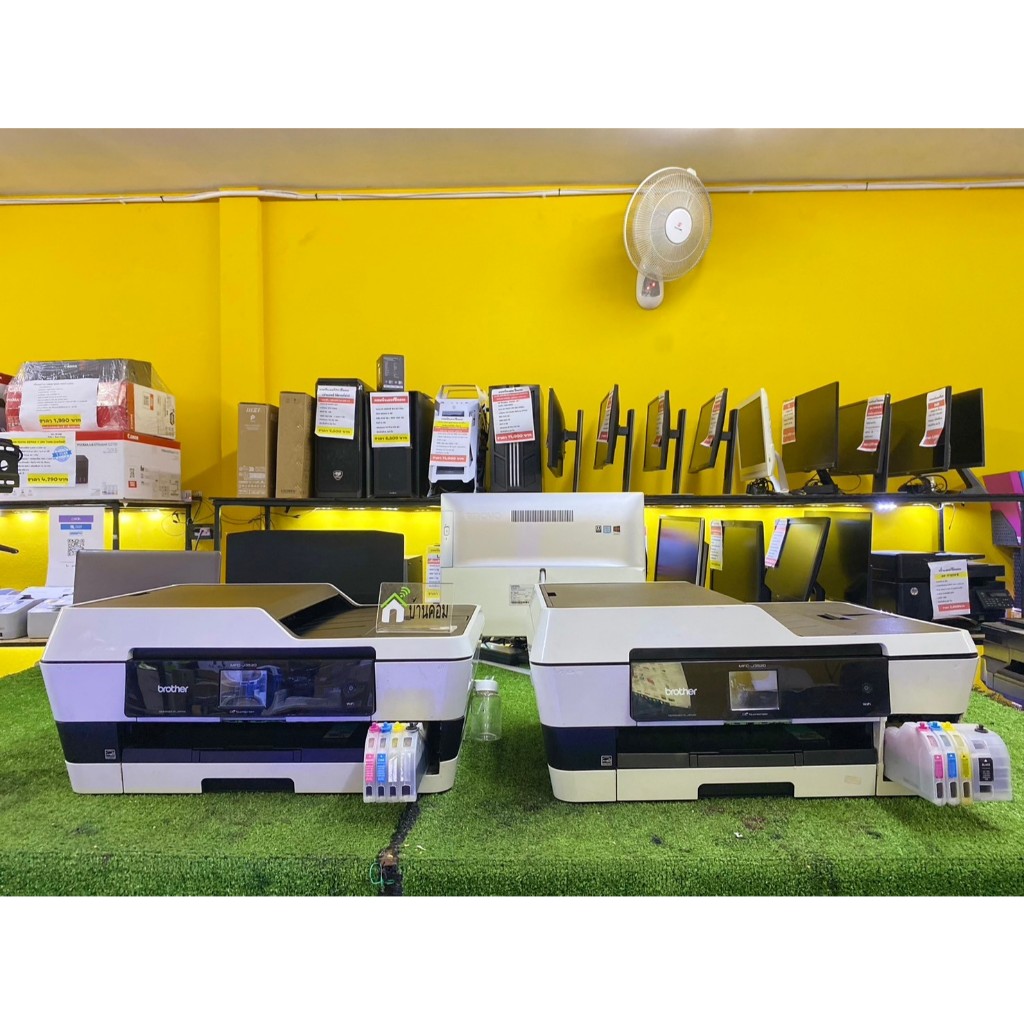 ปริ้นเตอร์  Ink (All-in-one) BROTHER MFC-J3520 ปริ้น A3, A4  มือสองพร้อมใช้งาน **อุปกรณฺครบ**สายไฟ ส