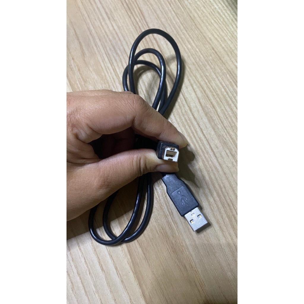 สายเครื่องปริ้น USB Printer 1 เมตร สี่เหลี่ยมพอร์ต AB ของแท้