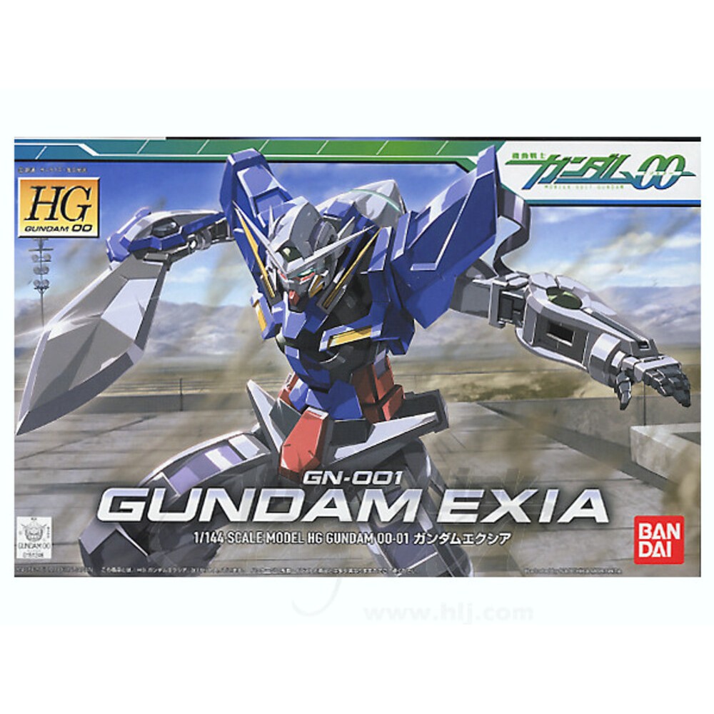 BANDAI HG 1/144 GN-001 Gundam Exia [D-TOYS GUNDAM] กันดั้ม กันพลา โมเดล แอคชั่นฟิกเกอร์