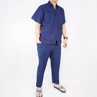 เสื้อหม้อห้อมกางเกงหม้อห้อม ของดีเมืองแพร่ ผ้าฝ้ายคุณภาพสูง …