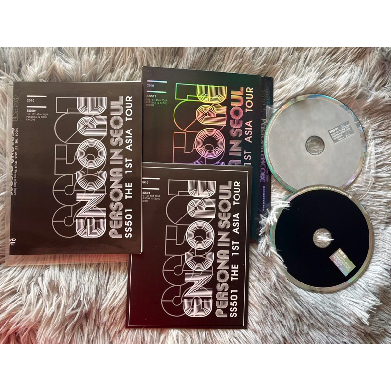DVD SS501 The 1st Asia Tour Persona in Seoul Encore 2 DVD