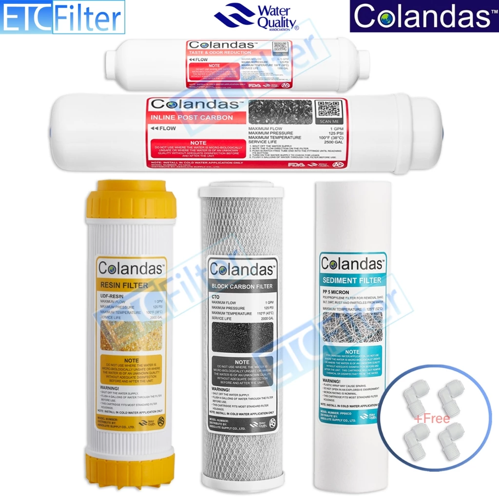Colandas ชุดไส้กรอง 5 ขั้นตอน มีแบบ UF ให้เลือก
