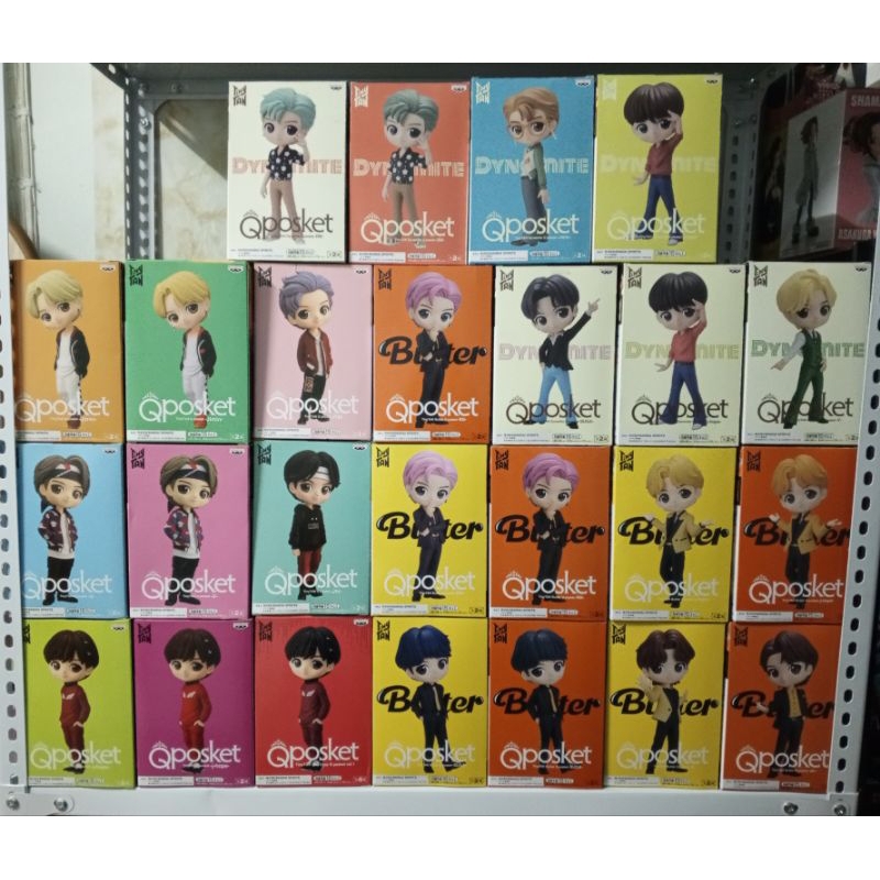(ของแท้ 43แบบ) รวม BTS ไทนี่ทัน ไดนาไมท์  – Q Posket BTS Tiny Tan Dynamite Banpresto