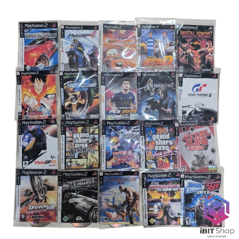 แผ่น PS2 เลือกเกมส์ได้ตามต้องการ มีทุกเกมส์ (1แผ่น/1เกมส์)(แผ่นเกมส์PS2)(แผ่นเกมส์)