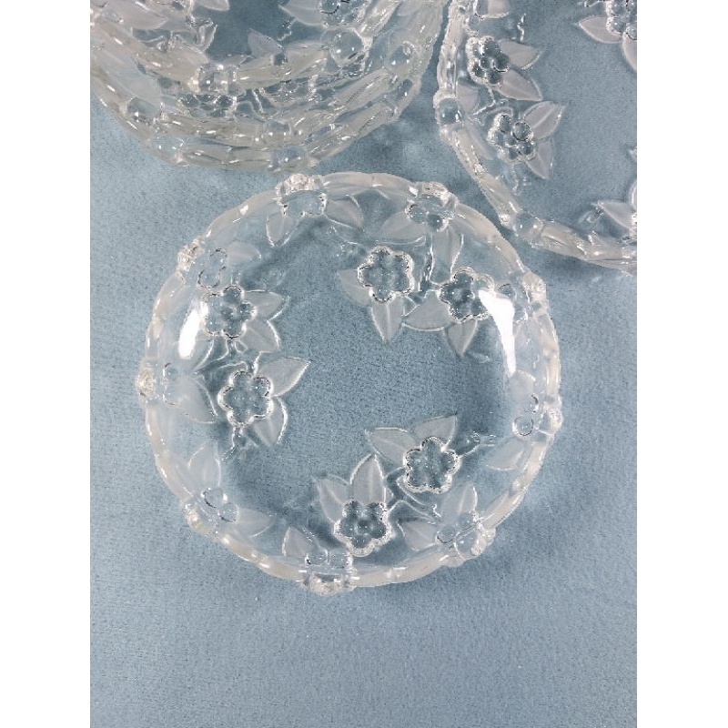 Camen Walther Glas จานคริสตัล