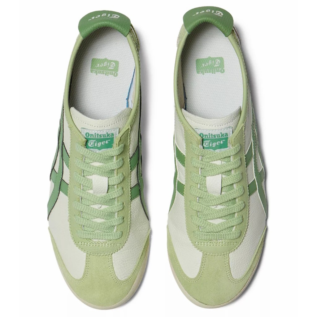 Onitsuka Tiger Mexico 66 Airy Green รองเท้ากีฬาสำหรับชายหญิง（ของแท้ 100 %）