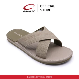 GAMBOL แกมโบล NATIVE CROSS รองเท้าแตะสวมชาย รุ่น GM12131 Size 40-44