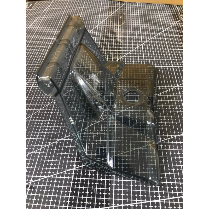 ปิดช่องเติมน้ำมัน zoomer x (12-20) สีดำใส ของแต่ง มอเตอร์ไซค์ - รูปที่ 3