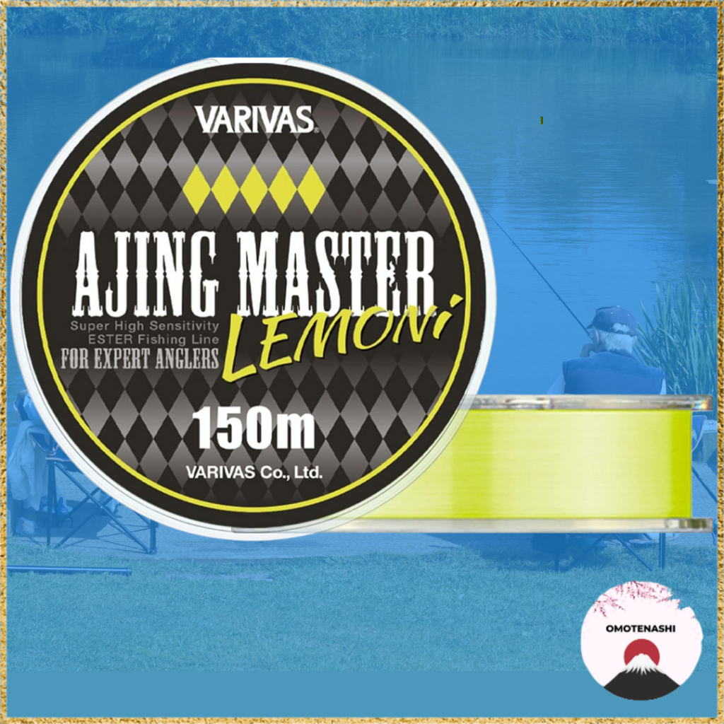 VARIVAS Ajing Master Ester Lemonade 150m Fishing Line 0.2/0.3/0.4号