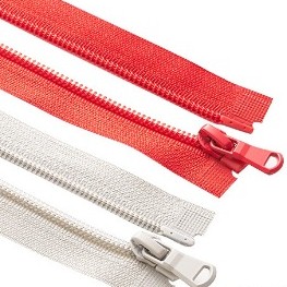 ซิปเสื้อกันหนาว ฟันไนล่อน ซิปปลายเปิด ซิปถอดได้ ความยาว 80 เ…