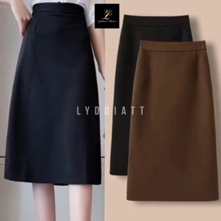 📍มีกระเป๋า มีรอบเอว 22-60 นิ้ว กระโปรงทรงเอคลุมเข่า