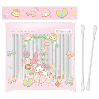 GREEN AIR - Cotton Buds (100PCS) กรีนแอร์ สำลีก้าน 100 ก้าน