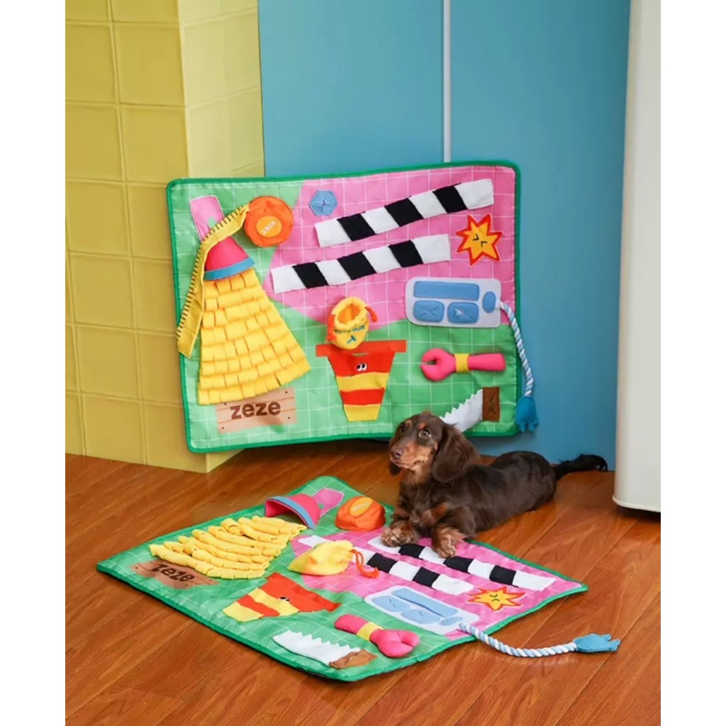 Zeze funny mat for dog (พร้อมส่ง)