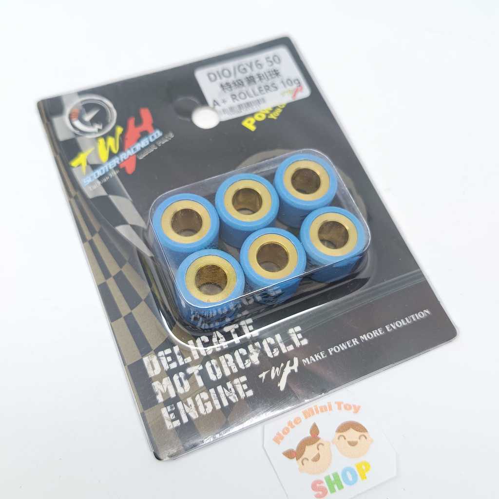 เม็ด Dio ZX Dj1 giorno จีออโน เม็ดรถป๊อบ เม็ดตุ้มถ่วง เม็ด10g เม็ดชามหน้าDio ยี่ห้อ TW H แท้ๆ Japan 