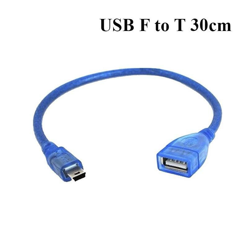 สาย OTG Mini Usb 5 pin to usb ตัวเมีย ยาว 30CM