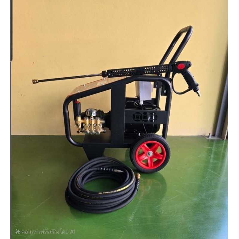 เครื่องฉีดน้ำแรงดันสูง240บาร์มอเตอร์4แรง380VW220-1-380V