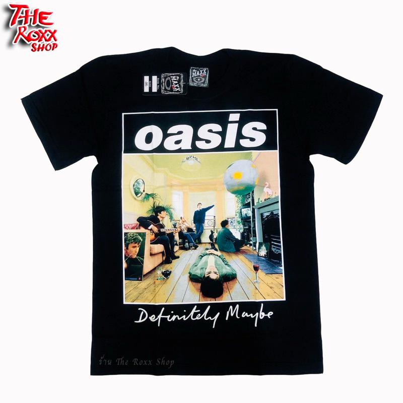 เสื้อวง Oasis MS - 182  ป้าย The Maxx