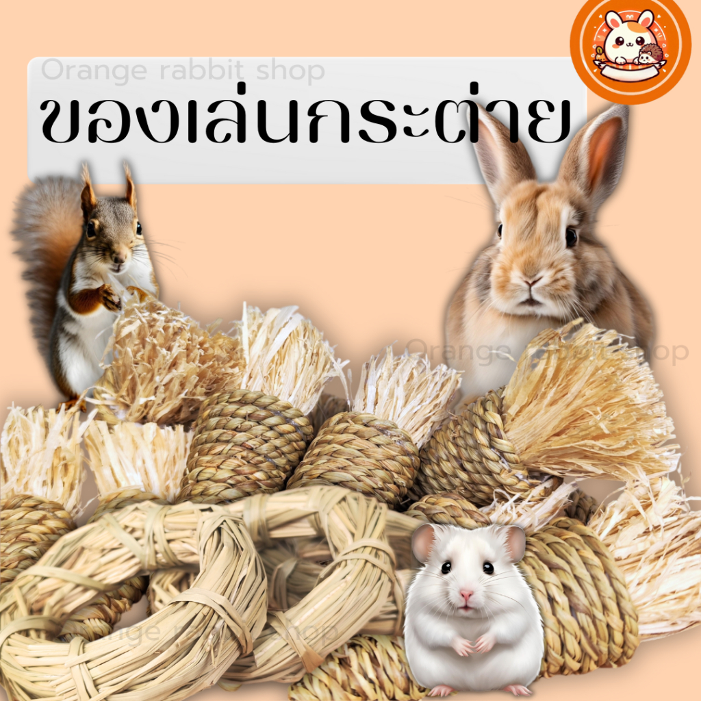 ORS ของเล่นกระต่าย ของเล่นกระรอก ของเล่นแฮมสเตอร์