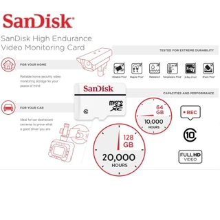 SanDisk 128GB High Endurance Micro SDXC