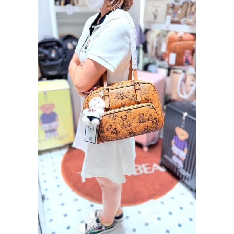 กระเป๋าช้อปปิ้ง 2 ซิปใบใหญ่ GUOO BEAR 🐻